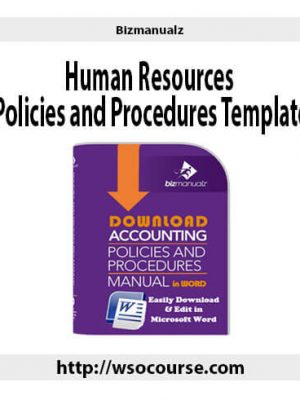 Bizmanualz – Human Resources Policies and Procedures Template