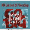 12todd brown mfa live event 2017 recordings