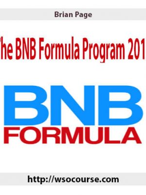 Brian Page – The BNB Formula Program 2017