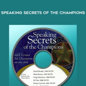 Speaking Secrets of the Champions