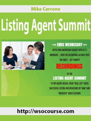 Mike Cerrone – Listing Agent Summit