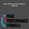 Peak Performance Formula – Webinar