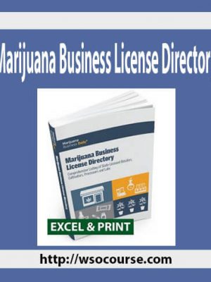 Marijuana Business License Directory 2017