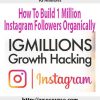 IG Millions – How To Build 1 Million Instagram Followers Organically