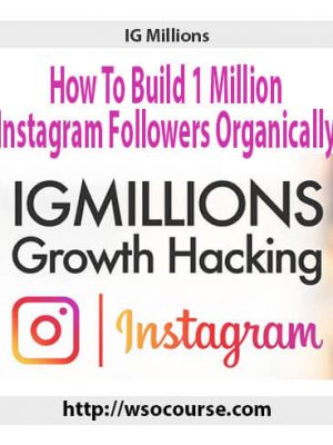 IG Millions – How To Build 1 Million Instagram Followers Organically