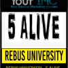 Rebus University – 5 Alive