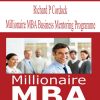 Millionaire MBA Business Mentoring Programme Richard P Cordock