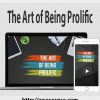 The Art of Being Prolific