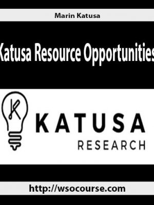 Marin Katusa – Katusa Resource Opportunities