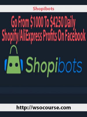 Shopibots – Go From $1000 To $4250 Daily ShopifyAliExpress Profits On Facebook