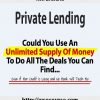 Ron Legrand – Private Lending
