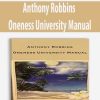 Anthony Robbins – Oneness University Manual