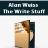 Alan Weiss – The Write Stuff