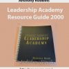 anthony robbins leadership academy resource guide 20002jpegjpeg