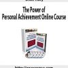 brian tracy the power of personal achievement online course