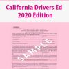california drivers ed 2020 edition