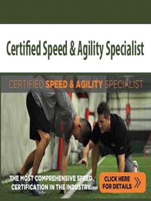 Certified Speed & Agility Specialist