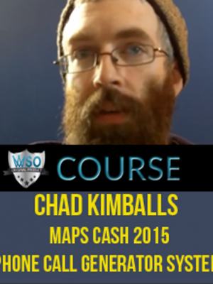 Chad Kimballs – Phone Call Generator System + Maps Cash 2015