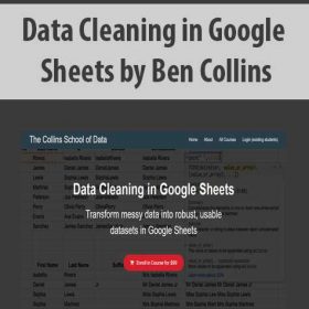 Data Cleaning in Google Sheets by Ben Collins