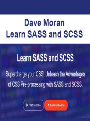 Dave Moran – Learn SASS and SCSS