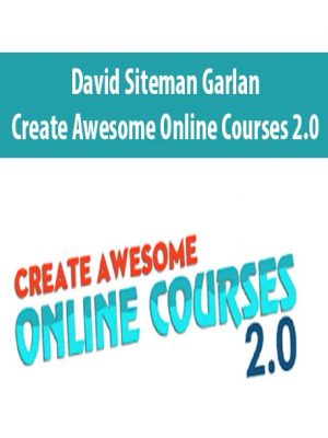 David Siteman Garland – Create Awesome Online Courses 2.0