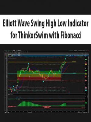 Elliott Wave Swing High Low Indicator for ThinkorSwim with Fibonacci