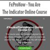 FxProNow - You AreThe Indicator Online Course