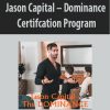 jason capital dominance certifcation program