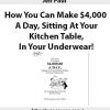 Jeff Paul – How You Can Make $4,000 A Day, Sitting At Your Kitchen Table, In Your Underwear!.