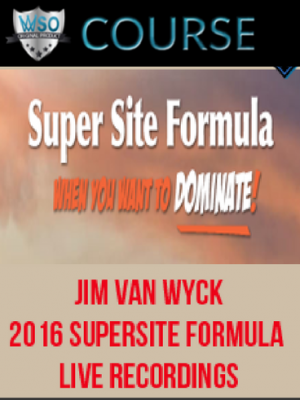 Jim Van Wyck – 2016 SuperSite Formula Live Recordings