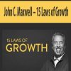 john c maxwell 15 laws of growth