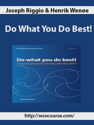 Joseph Riggio & Henrik Wenøe – Do What You Do Best!