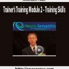 Michael Hall – Trainer’s Training Module 2 – Training Skills