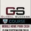 Mobile Home Park Cash Flow System for 2015