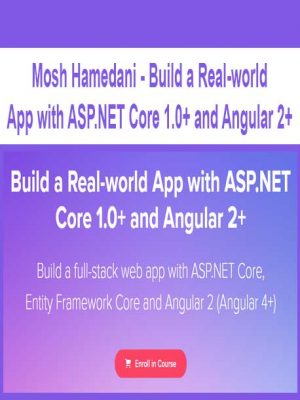 Mosh Hamedani – Build a Real-world App with ASP.NET Core 1.0+ and Angular 2+