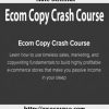 nate schmidt ecom copy crash course
