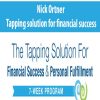 Nick Ortner – Tapping solution for financial success