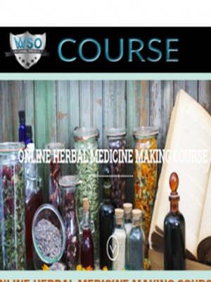 ONLINE HERBAL MEDICINE MAKING COURSE