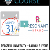 Peaceful University – Launch 31: Your Fast-Action Expert Website Blueprint