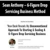 sean anthony 6 figure drop servicing business method