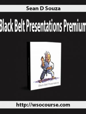 Sean D Souza – Black Belt Presentations Premium