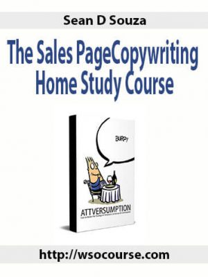 Sean D Souza – The Sales PageCopywriting Home Study Course