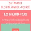 Suzi Whitford – BLOG BY NUMBER – COURSE