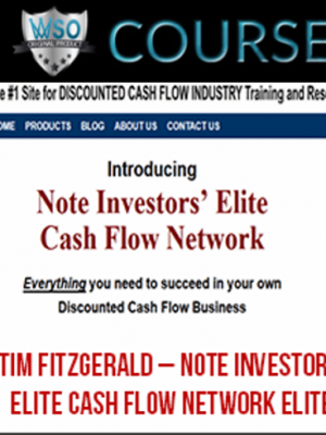 Tim Fitzgerald – Note Investors Elite Cash Flow Network Elite