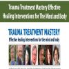 Trauma Treatment Mastery Effective Healing Interventions for The Mind and Body