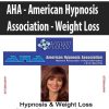 AHA – American Hypnosis Association – Weight Loss