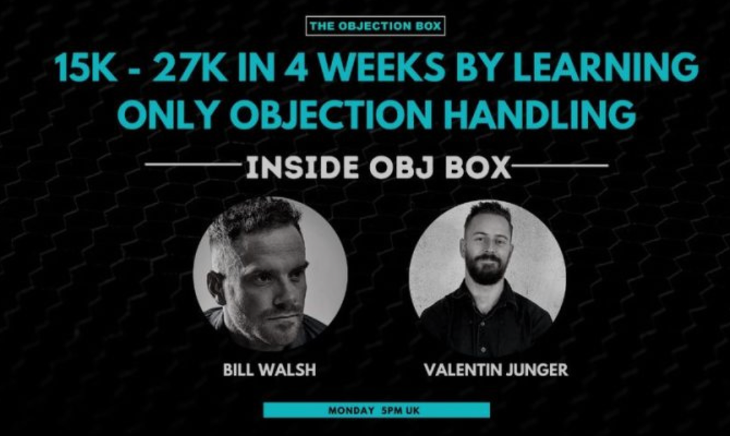 Bill Walsh The Objection Box ELITE Course